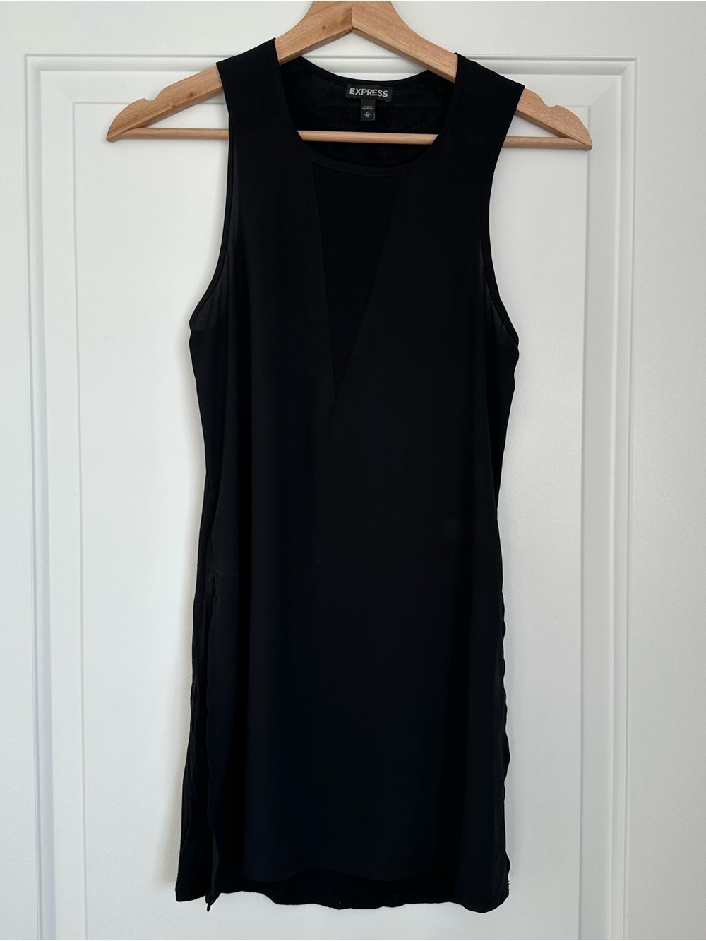 Express Black Sleeveless Tank Top